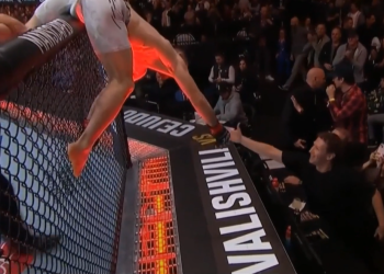 მერაბ დვალიშვილს UFC-ზე გამარჯვება მარკ ცუკერბერგმა მიულოცა (video)