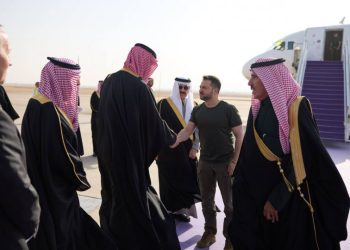 ზელენსკი საუდის არაბეთში ჩავიდა