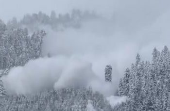 სვანეთში ზვავი ჩამოწვა – ვიდეო