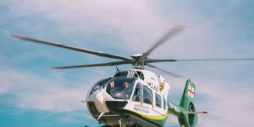 ახალი სამაშველო ვერტმფრენი H 145 უკვე საქართველოშია