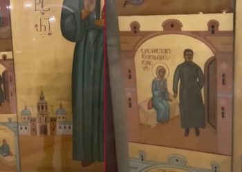 მატრონა მოსკოველის ხატი, რომელზეც სტალინიც იყო გამოსახული, სამებაში აღარ დაბრუნდება