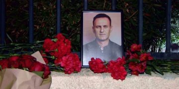 ალექსეი ნავალნი მოსკოვში, ბორისოვის სასაფლაოზე, დაკრძალეს
