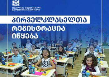 საჯარო სკოლებში პირველკლასელთა რეგისტრაცია იწყება
