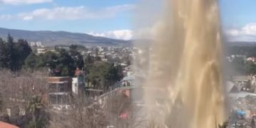 ვაშლიჯვარში წყლის მილი გასკდა – რა ხდება ამ დროისთვის ადგილზე (ვიდეო)