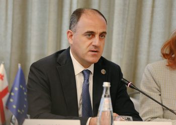 დავით ნარმანია კონკურენციის სამართლის აღსრულების ღონისძიებაზე სიტყვით წარდგა