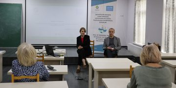With the support of UNICEF, meetings were held in the framework of the ongoing project at the Energy Training Center at GNERC