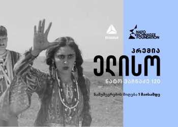 ნატო ვაჩნაძის ფონდის პრემიაზე “ელისო” ნამუშევრების რეგისტრაცია დაიწყო