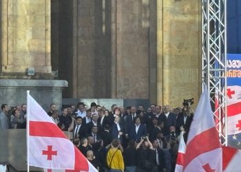 ბიძინა ივანიშვილი აქციაზე მივიდა