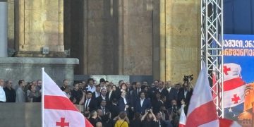 ბიძინა ივანიშვილი აქციაზე მივიდა