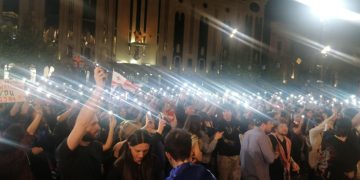 “და ჯენზიმ რუსთაველი ისევ გადავკეტეთ!” – არა რუსულ კანონს!