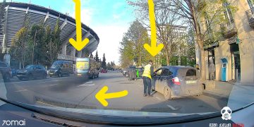 მერიის სატრანსპორტო პოლიტიკა 1 ფოტოში – დაასათაურეთ – “ჩემი ქალაქი მკლავს”