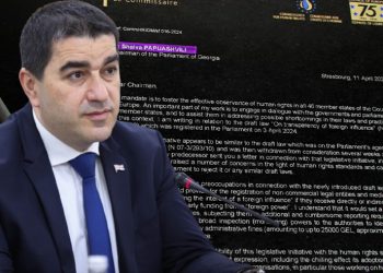 რუსულ კანონზე ევროსაბჭოს გაფრთხილების წერილი პაპუაშვილმა დამალა