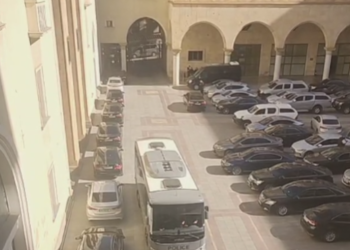 პარლამენტის შენობაში საპოლიციო ძალებს ამატებენ – ვიდეოს ანა ნაცვლიშვილი ავრცელებს