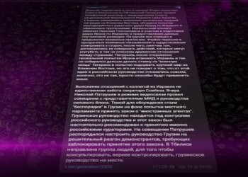 რუსი კურატორები თბილისში?