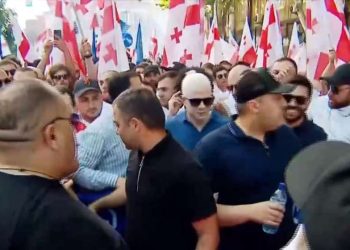 „ეს არის ქართული კანონი, მე ქართველ ახალგაზრდებს მხარს ვუჭერ და ჩვენი სუვერენიტეტისთვის ვდგავარ აქ” – ცოტნე ივანიშვილი