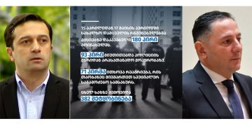 382 შეტყობინება, 180 დაკავებული, 93 პოლიციის არასათანადო მოპყრობაზე – სკანდალური სტატისტიკა