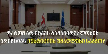 უცნობია ჩატარდა თუ არა საერთოდ გასაუბრებები და თუ ჩატარდა რატომ არ მიეცა სადამკვირვებლო ორგანიზაციებს მონიტორინგის შესაძლებლობა