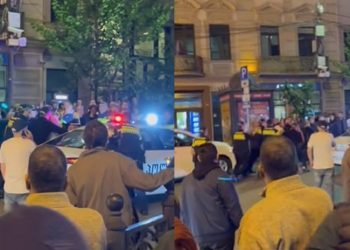 (ვიდეო) მოქალაქეს ცოლთან ერთად სცემეს, თავისუფლებაზე პოლიცია აქციის მონაწილეებს აკავებს