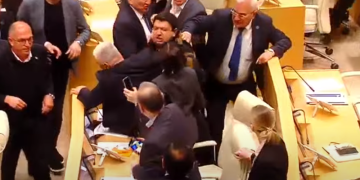 ჩხუბი, გინება და ცემა სხდომათა დარბაზში