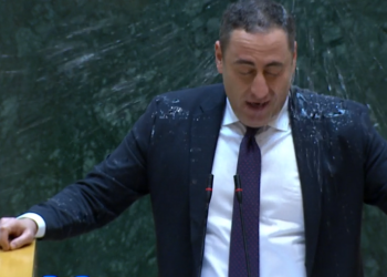 გიორგი ვაშაძეს ირმა ზავრადაშვილმა წყალი შეასხა