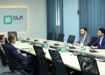 ცესკოს თავმჯდომარე საერთაშორისო რესპუბლიკური ინსტიტუტის (IRI) წარმომადგენლებს შეხვდა