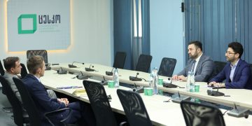 ცესკოს თავმჯდომარე საერთაშორისო რესპუბლიკური ინსტიტუტის (IRI) წარმომადგენლებს შეხვდა