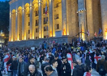 კი ევროპას! არა რუსულ კანონს! – აქცია პარლამენტთან