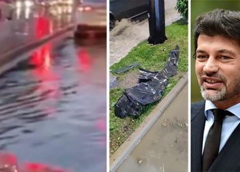 როგორ დატბორა ბამპერმა წერეთლის გამზირი? – რომელი იყო პირველი – ბამპერი, თუ დატბორვა? – კალაძის ბრიფინგი