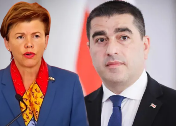 ლატვიის საგარეო საქმეთა მინისტრი პაპუაშვილს ტყუილში ამხელს