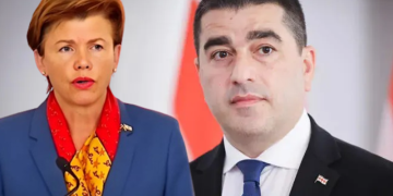 ლატვიის საგარეო საქმეთა მინისტრი პაპუაშვილს ტყუილში ამხელს