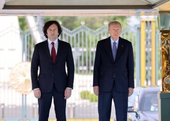 “თქვენი ლიდერობა სამაგალითოა” – ორ ფეხზე მდგომი პრემიერი ერდოღანთან