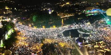 Mapchecking-ის შეფასებით, ევროპულ მარშზე სულ მცირე 200 000 ადამიანი იყო – Visioner