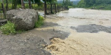 ძლიერი წვიმისა და ნალექის შედეგად, კახეთში რამდენიმე მდინარე ადიდდა – დაიტბორა მიწის ნაკვეთები და ვენახები