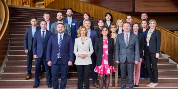 საქართველოს საარჩევნო ადმინისტრაციის დელეგაციის ვიზიტი სტრასბურგში