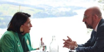 რაზე ისაუბრეს შვეიცარიაში სალომე ზურაბიშვილმა და შარლ მიშელმა?