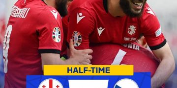 1:0 – გიორგი მიქაუტაძემ ჩეხეთს პენალტით გოლი გაუტანა