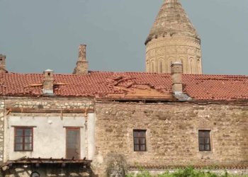 ქარბორბალა კახეთში: განადგურებულია ინფრასტრუქტურა, დაზიანდა ალავერდის მონასტრის გუმბათი – ფოტოები სტიქიის ადგილიდან