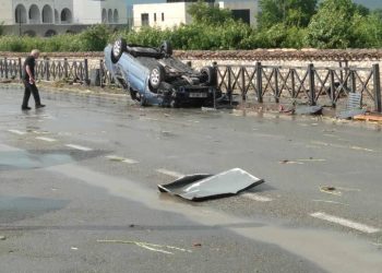 ქარბორბალა კახეთში: განადგურებულია ინფრასტრუქტურა, დაზიანდა ალავერდის მონასტრის გუმბათი