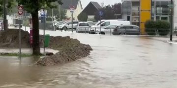 გერმანიის სამხრეთში სტიქიას ებრძვიან