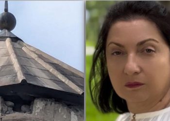 წალენჯიხის მაცხოვრის ტაძარი მეხმა დააზიანა – დეტალები