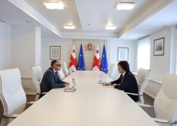 ირაკლი კობახიძემ ბრიტანეთის ელჩთან გამოსამშვიდობებელი შეხვედრა გამართა