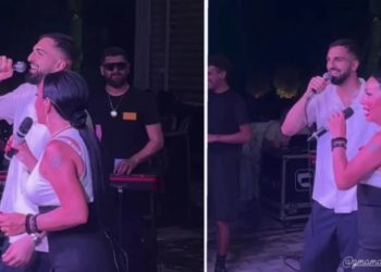 ვიდეო დახურული წვეულებიდან – გიორგი მამარდაშვილმა ლელა წურწუმიასთან ერთად იმღერა