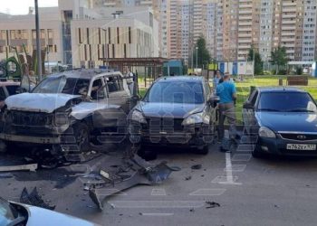 მოსკოვში მანქანა ააფეთქეს – დაშავდა სამხედრო მოსამსახურე და მისი ცოლი