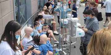 რუსმა ოკუპანტებმა რაკეტები იმ ბავშვთა საავადმყოფოს ესროლეს, სადაც ონკოპაციენტები მკურნალობენ