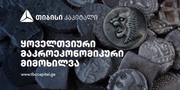 თიბისი კაპიტალის ყოველთვიური მაკრო მიმოხილვა მთავარი ეკონომისტისგან – სავალუტო შემოდინებებისა და სენტიმენტების ერთობლიობა ისევ ნეიტრალურია