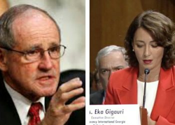 “რატომ უბრუნდება საქართველო რუსეთს?” –    სენატორ რიშის კითხვა და ეკა გიგაურის პასუხი –