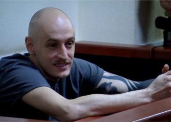 რუსული კანონის საწინააღმდეგო აქციაზე დაკავებულ გიორგი შანიძეს 4 წლით პატიმრობა მიესაჯა