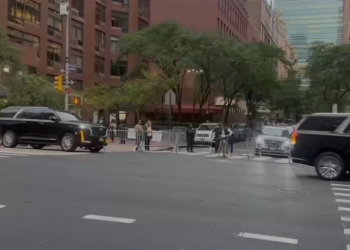 “პუტინის მონა” – ნიუ-იორკში კობახიძეს შეძახილებით დახვდნენ