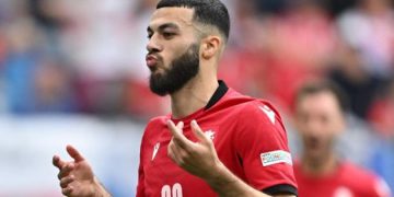 საქართველო-ჩეხეთი 3:0 – გიორგი მიქაუტაძის გოლი