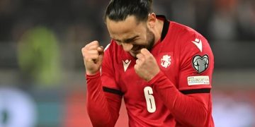 საქართველო-ჩეხეთი 4:0 – გიორგი ქოჩორაშვილის გოლი